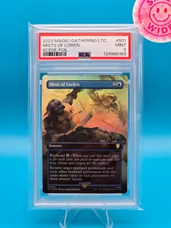 PSA 9 - 2023 MAGIC THE GATHERING LTC, 501 MISTS OF LORIEN SCENE-FOIL - Image 1
