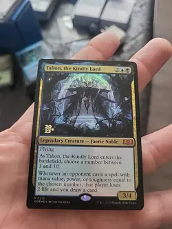 Talion, the Kindly Lord - FOIL PROMO Prerelease - MTG Wilds of Eldraine - NM - Image 1