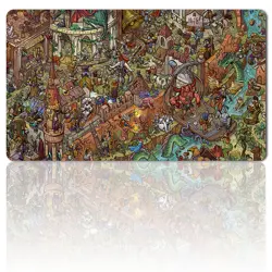 WHERE'S FBLTHP - Board Game MTG Playmat Games Mouse Pad Play Mat of TCG CCG - Image 1