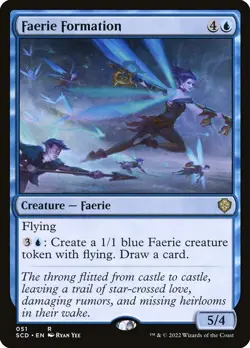 1x Faerie Formation NM Eng MTG - Starter Commander - Image 1