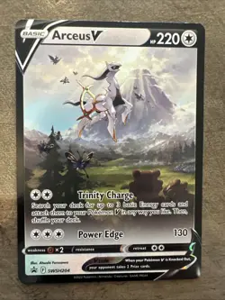 Arceus V SWSH204 - Sword & Shield Black Star Promo - Pokemon TCG - Image 1