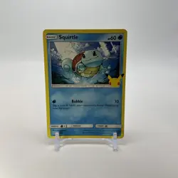 Squirtle 17 2021 Pokemon McDonald's 25th Anniversary Promo Card NM+ - Image 1