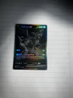 Pokemon TCG Black Bolt Zekrom EX BWR Card 174/086 Mint Condition - Image 1