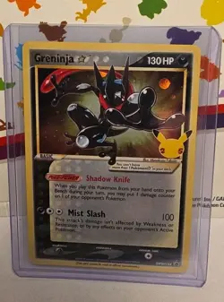 Greninja Gold Star - 25th Anniversary Stamped Promo - Pokemon Celebrations SWSH1 - Image 1
