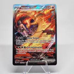 Team Rocket Destined Rivals Moltres UPC Stamped All 3 Pokemon Promo Cards - Image 1