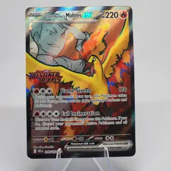 Team Rocket Destined Rivals Moltres UPC Stamped All 3 Pokemon Promo Cards - Image 2