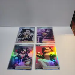 Lot of 4 Custom holo Marnie Trainer Pokemon Trading Card sleeved & top loaded - Image 5