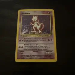 Pokemon TCG Mewtwo Base Set 10/102 Holo 1999-2000 Wizards Base Set Copyright... - Image 1