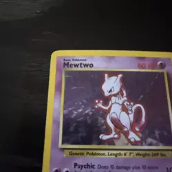 Pokemon TCG Mewtwo Base Set 10/102 Holo 1999-2000 Wizards Base Set Copyright... - Image 3
