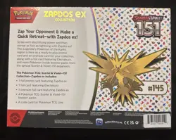 Pokemon TCG Scarlet & Violet 151 Zappos EX Collection New Sealed - Image 2
