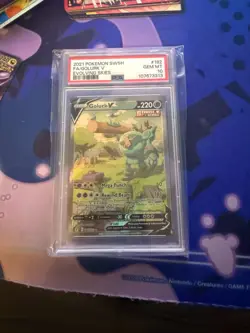 Pokemon 2021 SWSH Evolving Skies #182 Fa/Golurk v PSA 10 GEM MINT! - Image 1