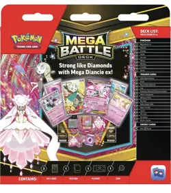 Pokemon Tcg Mega Battle Deck, Mega Diancie Ex And Mega Gengar Ex BrandNew Sealed - Image 3