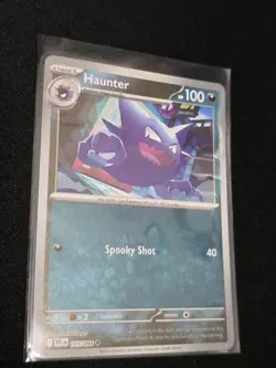 Pokemon Singles Reverse Holo Haunter Uncommon ME02: Phantasmal Flames 055/094 NM - Image 1