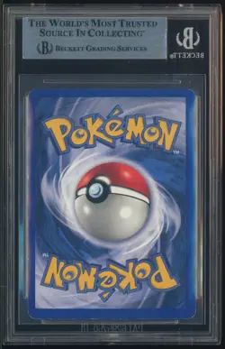 1999 Pokemon Base Set Shadowless #4 Charizard Holo Rare BGS 7.5 w/ 9 - Image 3