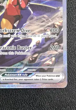 Pokemon TCG Destined Rivals Cynthia's Garchomp EX Card | SIR Holo #232/182 - Image 5