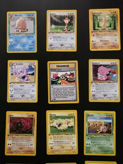Pokemon Neo Genesis 1st Edition 30 Card Bulk Lot No Duplicate LP MP WOTC TCG - Image 5