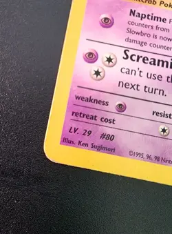 Sabrina's Slowbro - 060/132 Uncommon Gym Heroes - LP Pokemon TCG (015) - Image 2