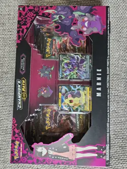 Pokemon TCG: Marnie Premium Collection Box Champions Path New Factory Sealed - Image 1
