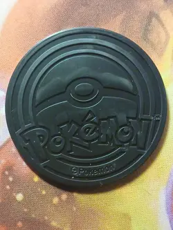 Pokemon - Mega Lucario Jumbo Coin - Silver Rainbow Sparkle Holo - Image 2