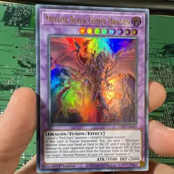 Meteor Black Comet Dragon - GFTP-EN096 - Ultra Rare 1st Edition Yugioh Card - Image 1