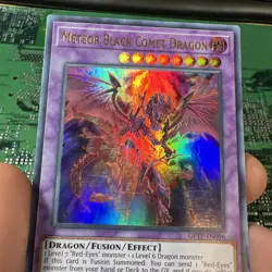Meteor Black Comet Dragon - GFTP-EN096 - Ultra Rare 1st Edition Yugioh Card - Image 2