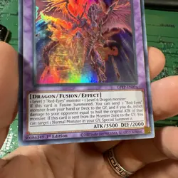 Meteor Black Comet Dragon - GFTP-EN096 - Ultra Rare 1st Edition Yugioh Card - Image 5