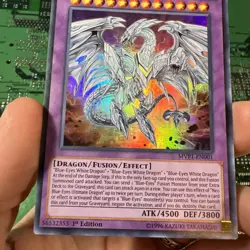 Neo Blue-Eyes Ultimate Dragon - MVP1-EN001 - Ultra Rare 1st Edition Yugioh Card - Image 3
