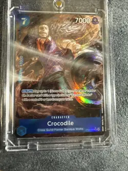 One Piece Card Game TCG Crocodile OP09-046 Alt Art SR English - Image 1