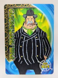 Capone & Silver One Piece 3D Collection Card Set of 2 Rare Cards Japanese 2009 - Image 2