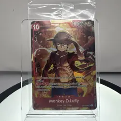 Sealed Monkey.D.Luffy ST10-006 SR Treasure Booster Set Promo One Piece Card Game - Image 1