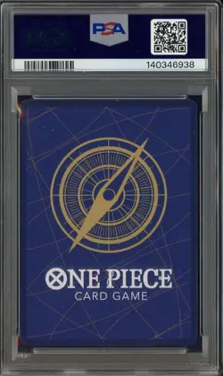 2024 One Piece EN Convention Exclusive Foil #043 Monkey D. Luffy PSA 10 GEM MINT - Image 3