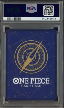 2024 One Piece EN Convention Exclusive Foil #043 Monkey D. Luffy PSA 10 GEM MINT - Image 3