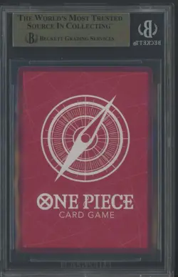 2025 ONE PIECE PROMOS BVB X ONE PIECE MATCH DAY 2025 #003 MONKEY D. LUFFY BGS 10 - Image 3