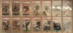 One Piece ST13 Black & White COMPLETE Sequential Set PSA 10 Luffy Sabo Ace ENG - Image 1