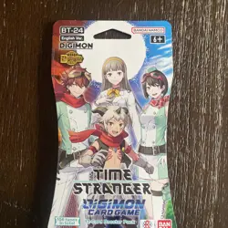 Digimon Card Game: Booster Set - Time Stranger (BT-22) Factory Sealed 3 packs - Image 1