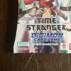 Digimon Card Game: Booster Set - Time Stranger (BT-22) Factory Sealed 3 packs - Image 4