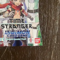 Digimon Card Game: Booster Set - Time Stranger (BT-22) Factory Sealed 3 packs - Image 5