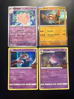 Pokemon TCG 4 Card Lot Bundle Holo Rare Reverse - Exact Cards Shown #11 - Image 1