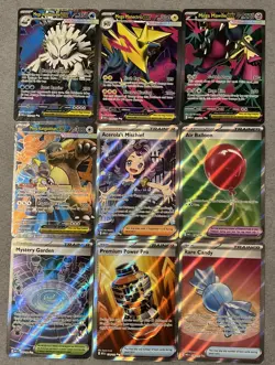 🔥Pokemon Mega Evolution Rare Card Lot w/IR’s, Ultra Rare Full Art’s, & ex’s🔥 - Image 1