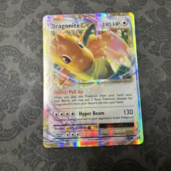 Dragonite EX 72/108 Evolutions Holo First edition Pokemon Card - Image 1