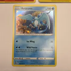 Articuno, Zapdos, Moltres Cosmos Holo 3 CARD SET 021/172 036/195 48/185 NM SWIRL - Image 4