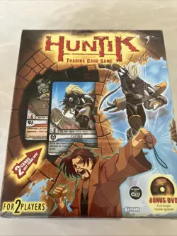 Huntik Trading Card Game 2 Player W/ Bonus DVD Secrets & Seekers New Sealed CW - Image 1