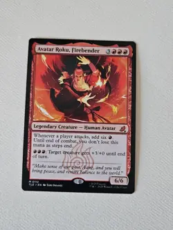 Avatar Roku, Firebender - 0112 TLE MTG - Mythic N/M Non Foil Jumpstart - Image 1