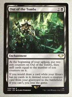 MTG / Out of the Tombs / 40K / #46 / Regular / Rare / NM - Image 1