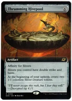Thrumming Hivepool (Extended Art) Edge of Eternities Regular - Image 1