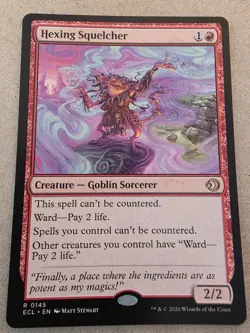 Hexing Squelcher - Lorwyn Eclipsed Regular - Mtg - Image 1