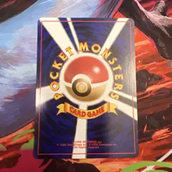 Cyndaquil No155 Neo Destiny Japanese Vintage Old Back Pokemon TCG Pocket Monster - Image 2