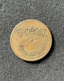 Pokemon Battle Coin #61 Poliwhirl Metal Hasbro Nintendo - Image 2