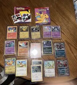 mcdonalds 2025 Pokemon Dragon Discovery complete set 15 pre-owned mint - Image 1