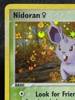 Nidoran 70/112 - Reverse Holo - Vintage Pokemon TCG: EX FireRed & LeafGreen - LP - Image 2